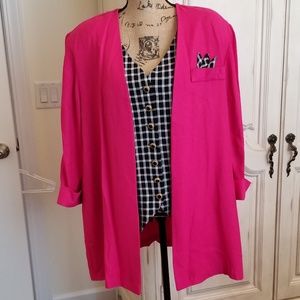 Perseptions Plus vintage 20W pink black white euc